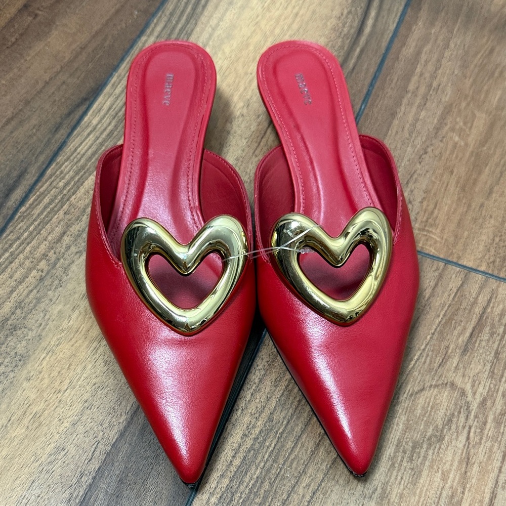 💠New Maeve x Anthropologie Heart Kitten Heels (36)